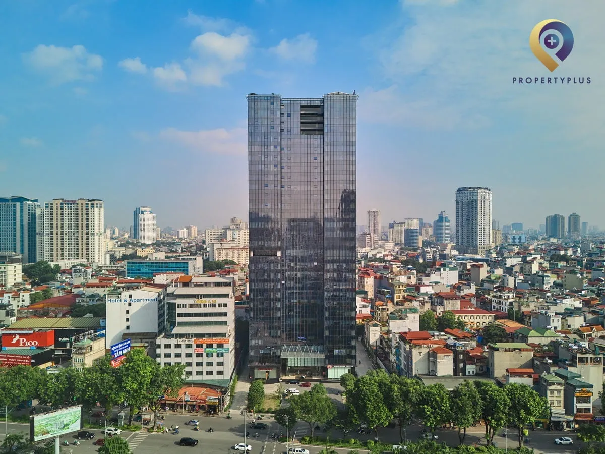 Lancaster Luminaire building exterior overview in Hanoi.